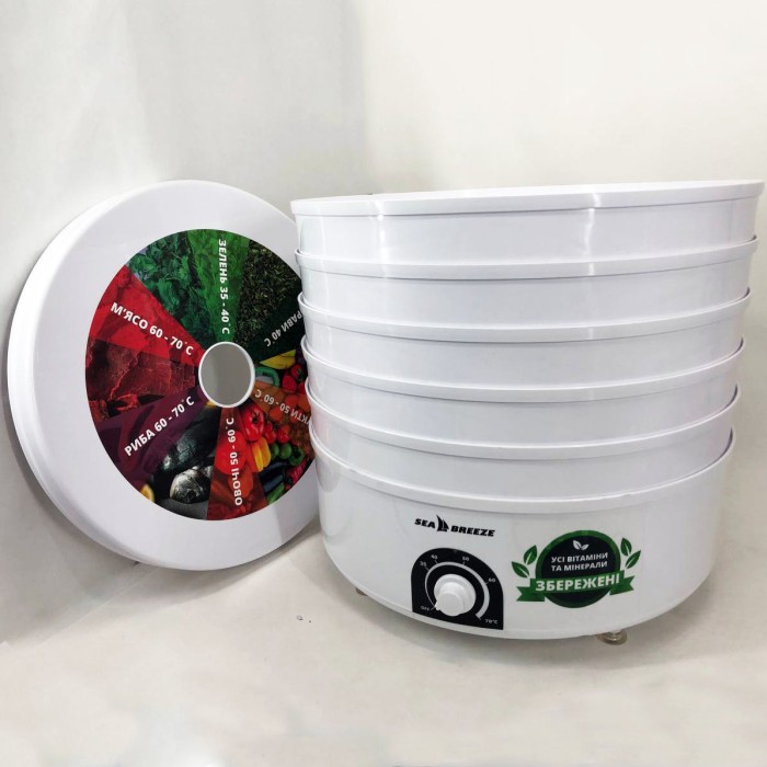 Сушарка електрична для фруктів, Дегідратори сушарки для фруктів Дегідратор овочів з таймером CD-94