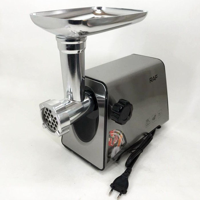 М'ясорубка автомат RAF, Мощная компактная мясорубка для дома, М'ясорубки професійні RF-28