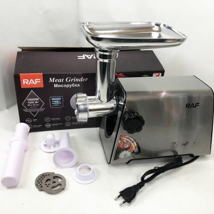 М'ясорубка автомат RAF, Мощная компактная мясорубка для дома, М'ясорубки професійні RF-28