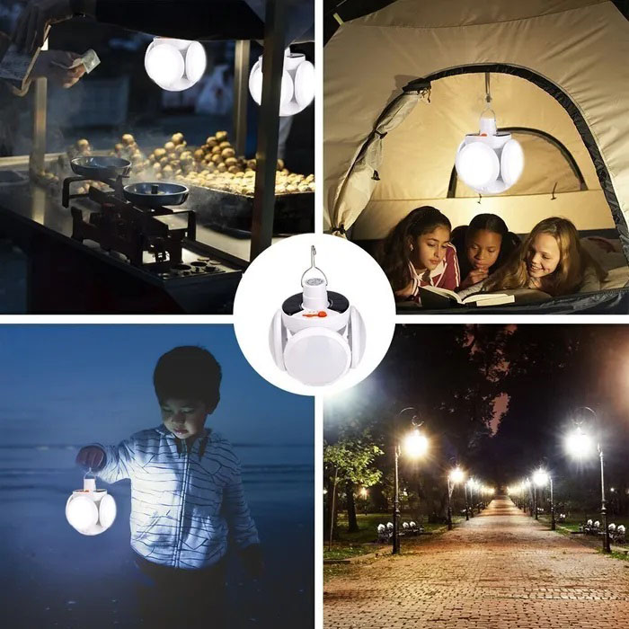 Аварійна лампа ліхтар лампа для риболовлі BL-2029 Складана світлодіодна для кемпінгу IC-95