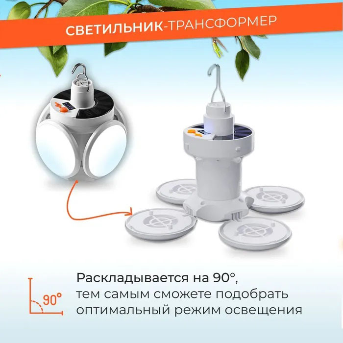 Світильник для туристичних походів, Кемпінговий ліхтар лампа для аварійного освітлення CR-24