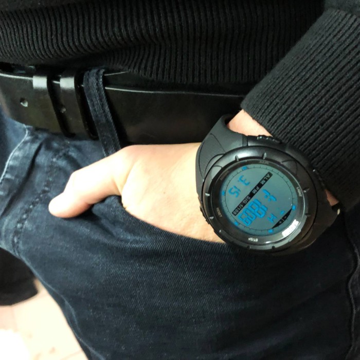 Військові годинники з батарейкою SKMEI, Годинники для риболовлі та активного відпочинку NY-47