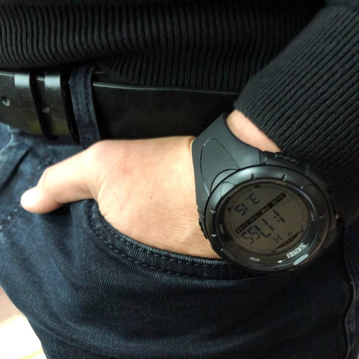 Чоловічий армійський водостійкий тактичний годинник SKMEI, Ударостійкий водонепроникний годинник XQ-29