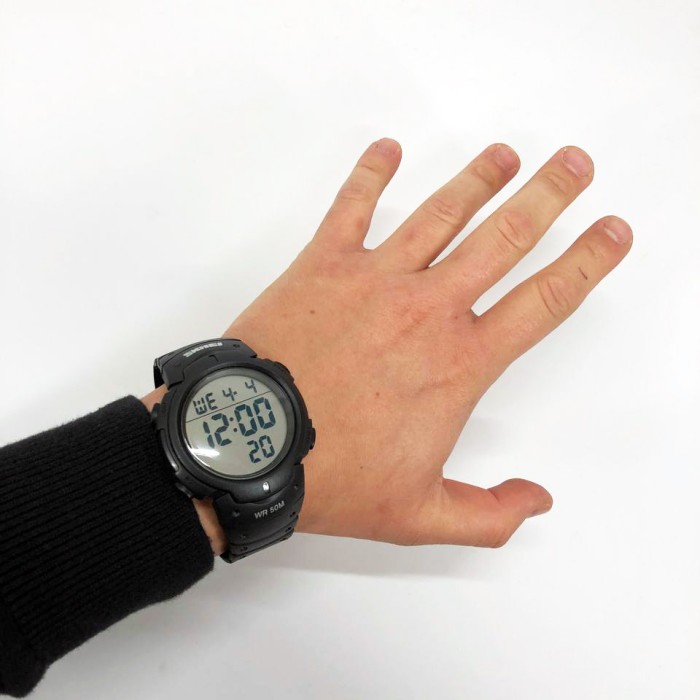 Годинник чоловічий спортивний з крокоміром SKMEI, Годинник для військового і відпочинку MD-92