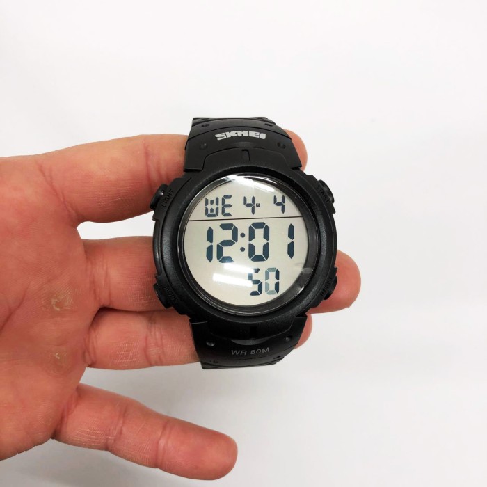 Годинник чоловічий спортивний з крокоміром SKMEI, Годинник для військового і відпочинку MD-92