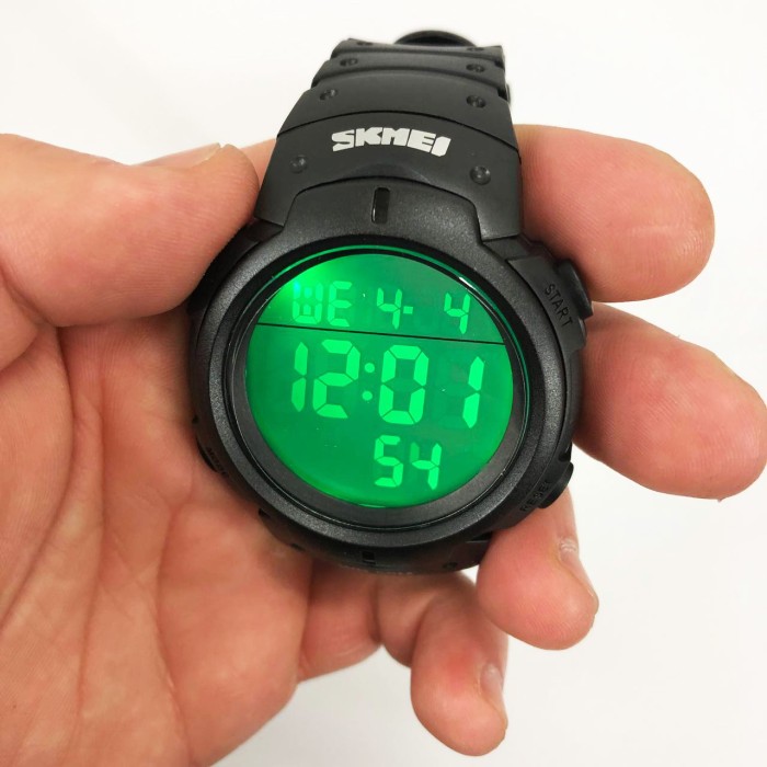 Годинник чоловічий спортивний з крокоміром SKMEI, Годинник для військового і відпочинку MD-92