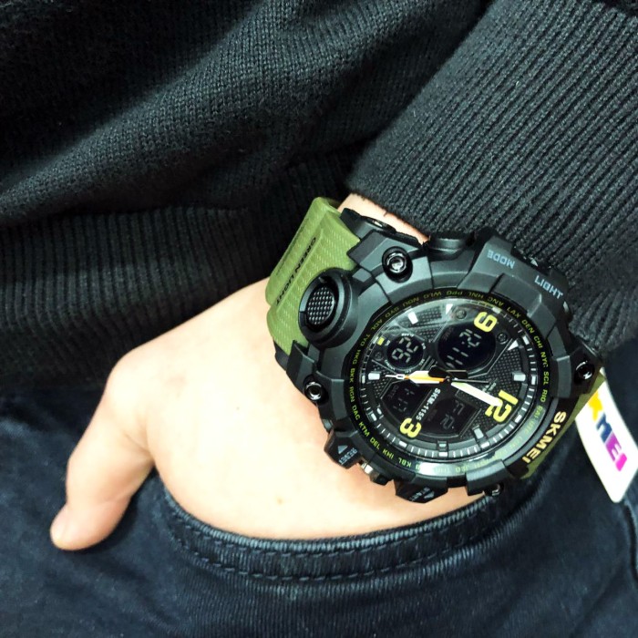 Повсякденні спортивні годинники SKMEI, Тактичні армійські годинники водонепроникні TR-16