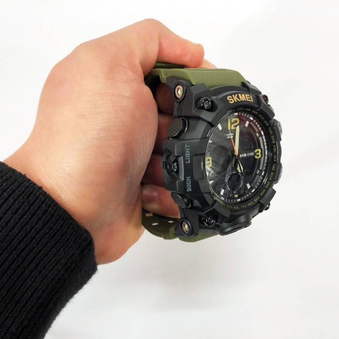 Повсякденні спортивні годинники SKMEI, Тактичні армійські годинники водонепроникні TR-16