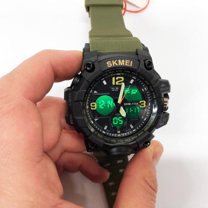 Повсякденні спортивні годинники SKMEI, Тактичні армійські годинники водонепроникні TR-16