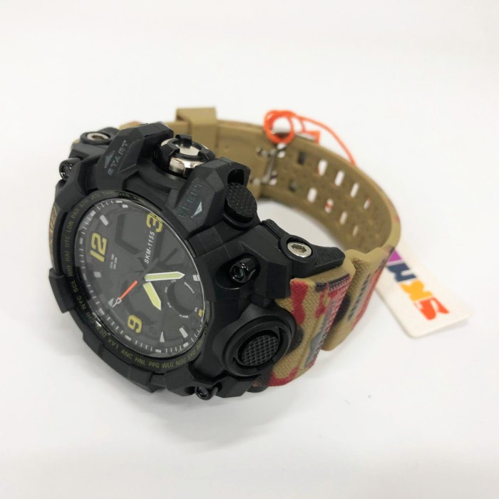 Армійські наручні годинники для чоловіків SKMEI 1155BAG, Сучасні військові годинники GX-30