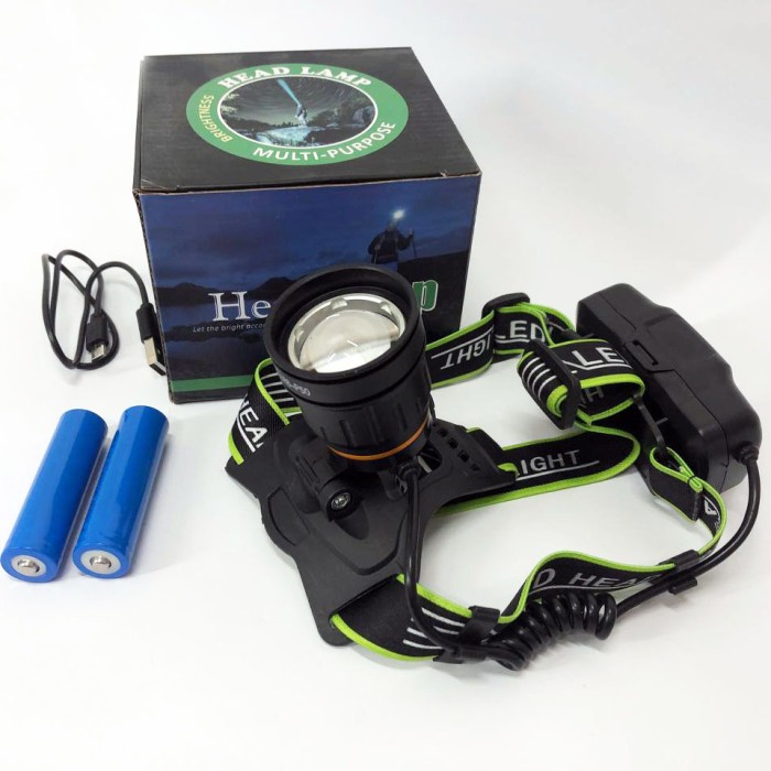 Потужний універсальний акумуляторний налобний ліхтар, Налобний ліхтар з usb зарядкою MK-93