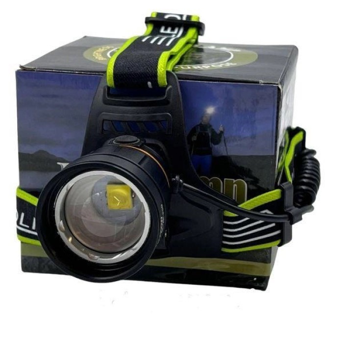 Потужний універсальний акумуляторний налобний ліхтар, Налобний ліхтар з usb зарядкою MK-93