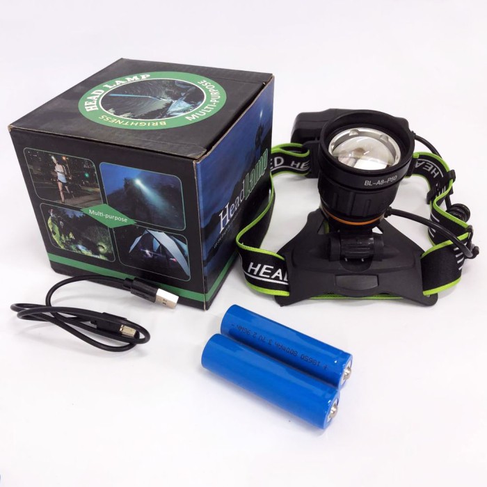 Потужний універсальний акумуляторний налобний ліхтар, Налобний ліхтар з usb зарядкою MK-93