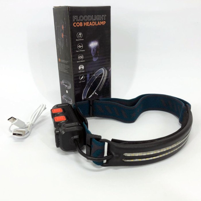 Надпотужний налобний ліхтар, Тактичний налобний ліхтар на акумуляторі для сантехніка AQ-84