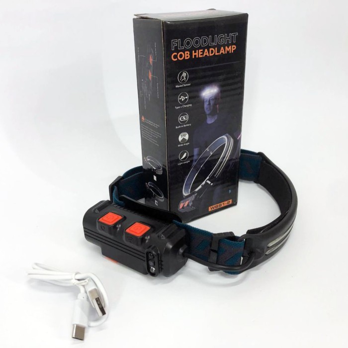 Надпотужний налобний ліхтар, Тактичний налобний ліхтар на акумуляторі для сантехніка AQ-84