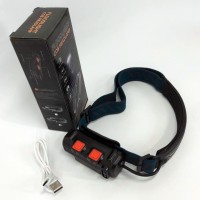 Налобний ліхтар для монтажних робіт, Налобний ліхтар з акумулятором на голову PR-31