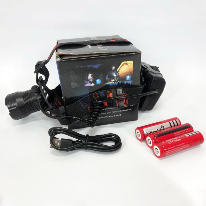 Ліхтарик налобний потужний X-Balong, Налобний ліхтар з акумулятором, Ліхтар на лоб потужний RA-63