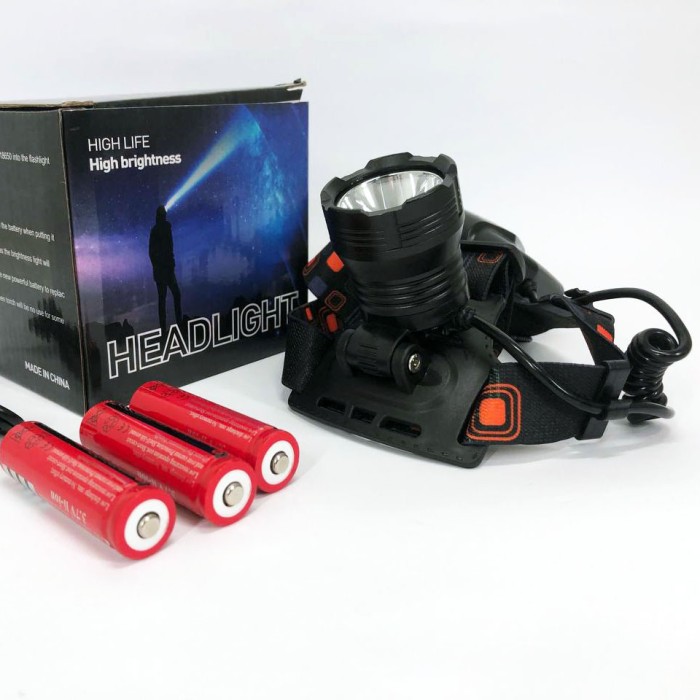 Ліхтарик налобний потужний X-Balong, Налобний ліхтар з акумулятором, Ліхтар на лоб потужний RA-63