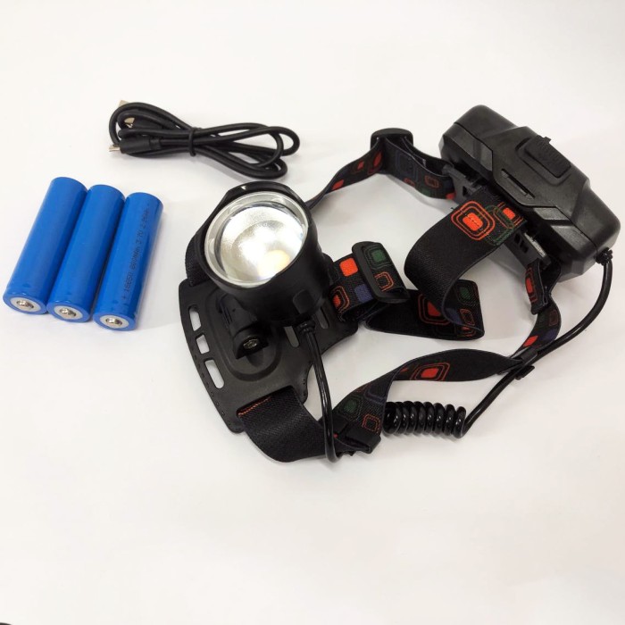 Головний ліхтарик X-Balong XQ-219-HP50, Потужний ліхтар для риболовлі, Ліхтарик налобник FV-77