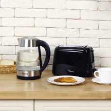 Чайник скляний для ресторанів, Електрочайник з вбудованим елементом нагріву, Електрочайник стильний BL-85