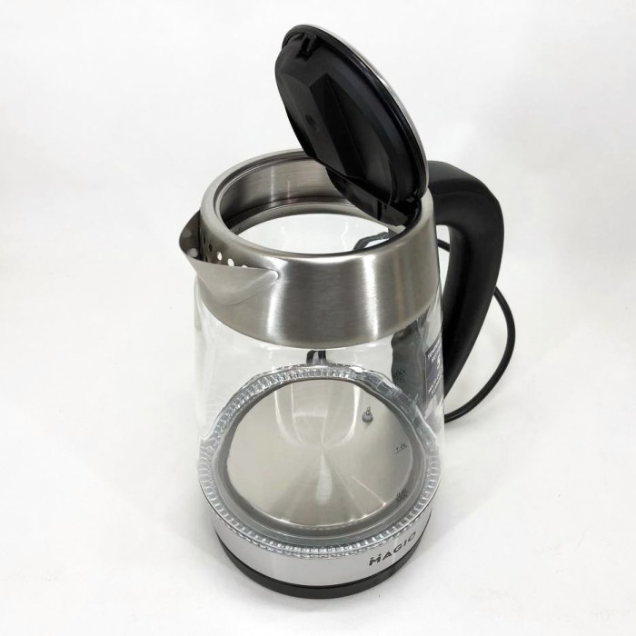 Чайник скляний для ресторанів, Електрочайник з вбудованим елементом нагріву, Електрочайник стильний BL-85