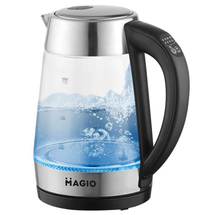 Тихий побутовий чайник, Сучасний електрочайник для дому, Електрочайник чайник з підсвічуванням VD-96