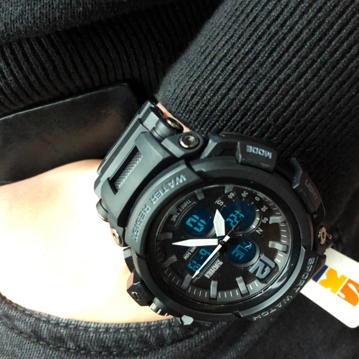 Спортивні наручні годинники SKMEI, Хороші наручні годинники чоловічі Армійські протиударні PW-15