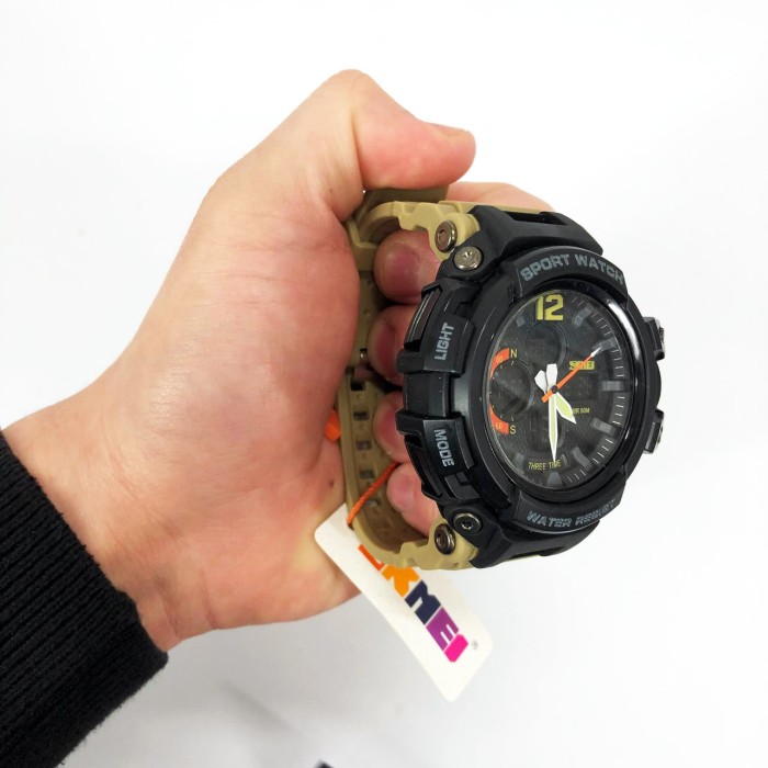 Годинники спортивні армійські SKMEI, Бюджетні спортивні годинники військові чоловічі LN-67