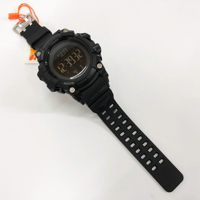 Наручний годинник для військових SKMEI 1384BK BLACK, Армійський годинник топ, GH-149 Годинники спортивні