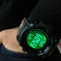 Армійські наручні годинники для чоловіків SKMEI 1384CMRD, Годинники на руку для військових LC-14