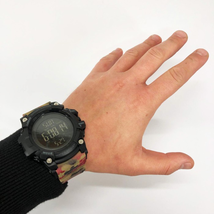 Армійські наручні годинники для чоловіків SKMEI 1384CMRD, Годинники на руку для військових LC-14