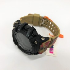 Чоловічий спортивний годинник з гарантією SKMEI 1384CMRD, Армійський годинник з водонепроникністю WO-66