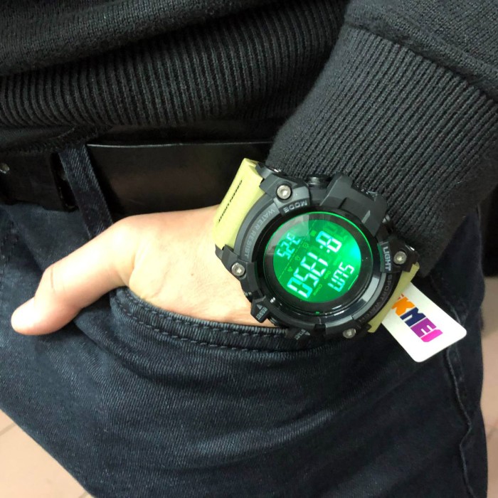 Водонепроникний чоловічий годинник SKMEI, Чоловічий армійський водостійкий тактичний годинник FM-85