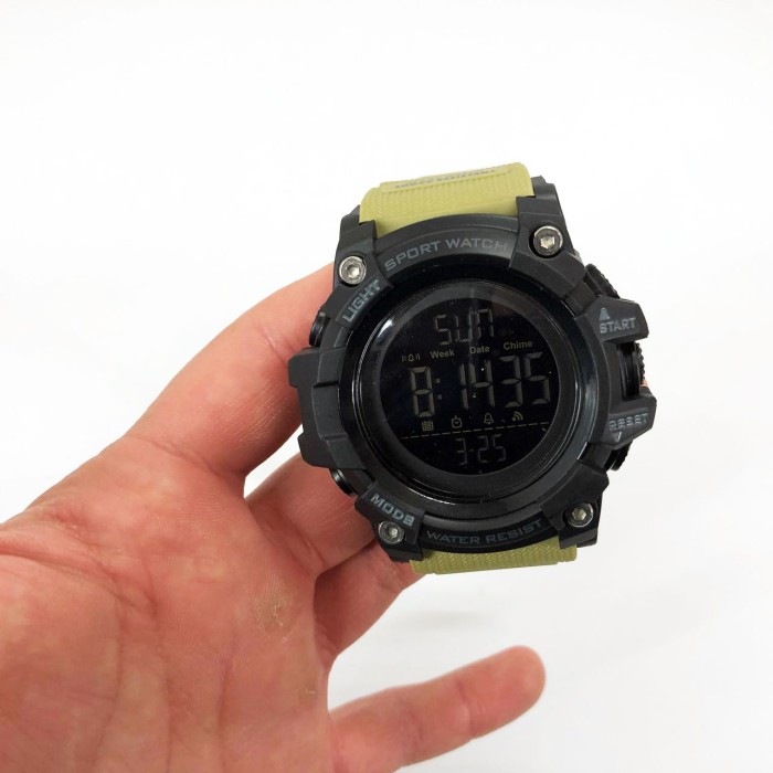 Водонепроникний чоловічий годинник SKMEI, Чоловічий армійський водостійкий тактичний годинник FM-85