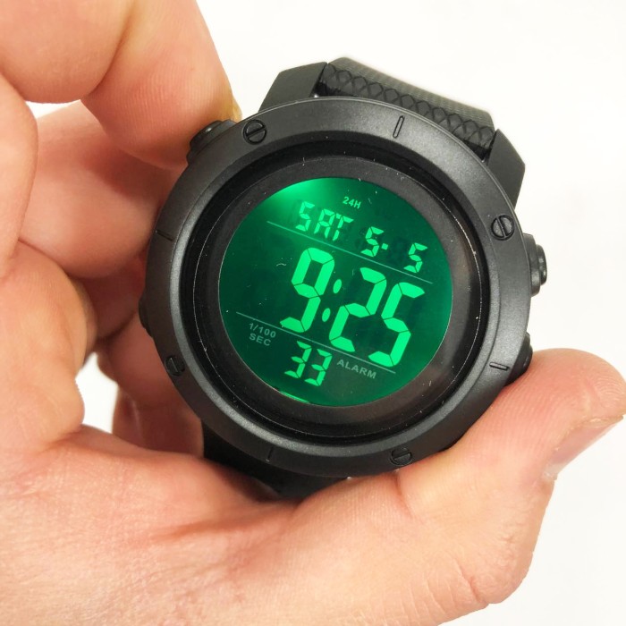 Простий електронний годинник наручний чоловічий SKMEI, Годинник армійський оригінал YT-32