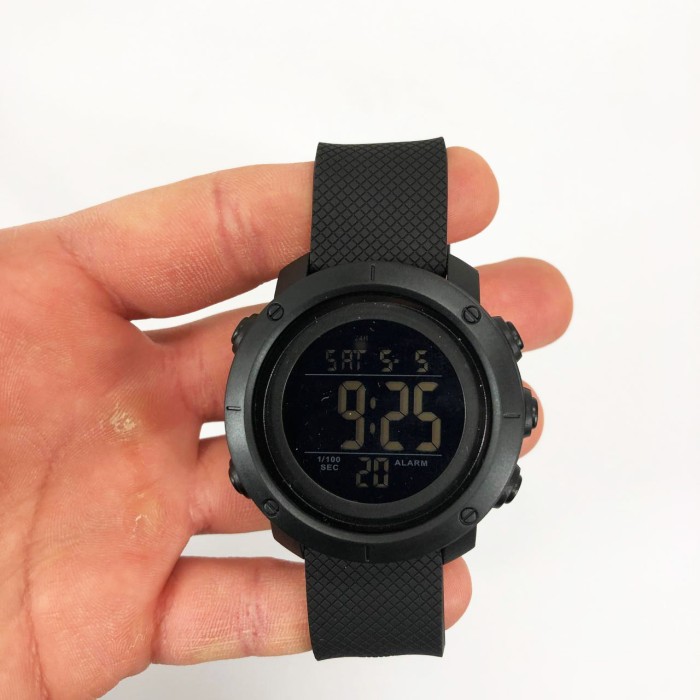 Простий електронний годинник наручний чоловічий SKMEI, Годинник армійський оригінал YT-32