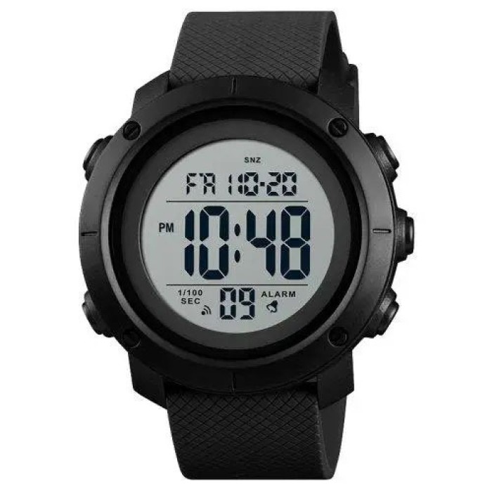 Годинник наручний чоловічий SKMEI 1434BKWT BLACK-WHITE, оригінальний чоловічий годинник. Колір: чорний