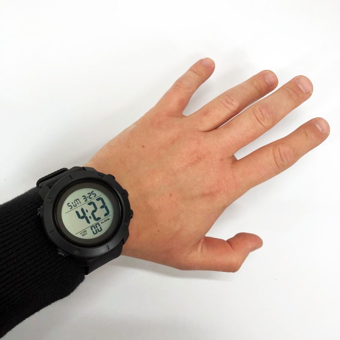 Спортивний чоловічий годинник зручний SKMEI, Годинник для кемпінгу та відпочинку Рибальський OI-47