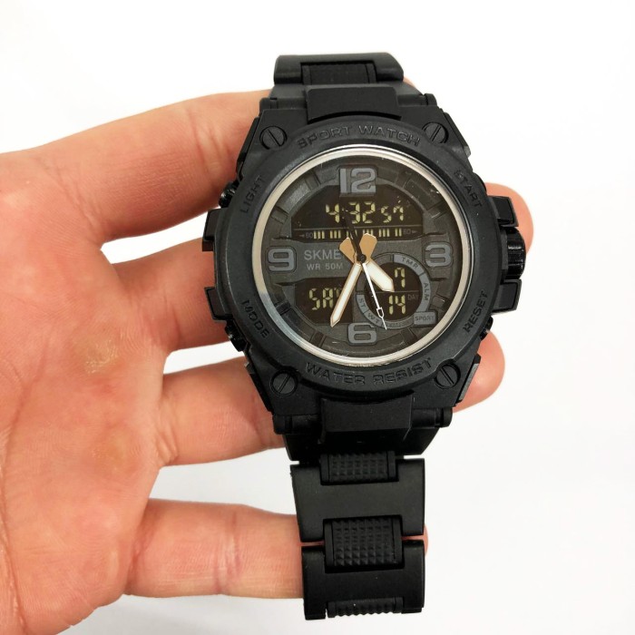 Годинники для туризму SKMEI 1452BK BLACK, Оригінальні чоловічі годинники Брендові чоловічі YO-37