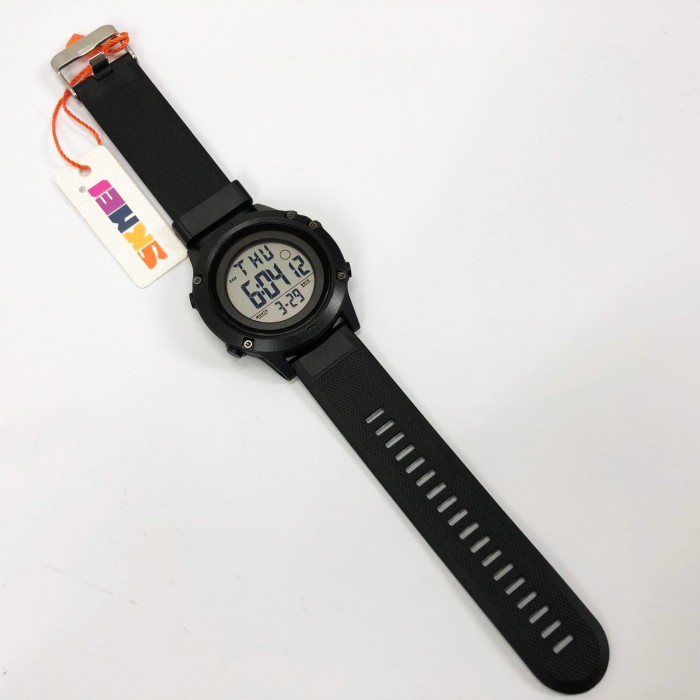 Військовий тактичний годинник SKMEI 1508BKWT BLACK, Годинники кварцові армійські, GI-543 Протиударний годинник