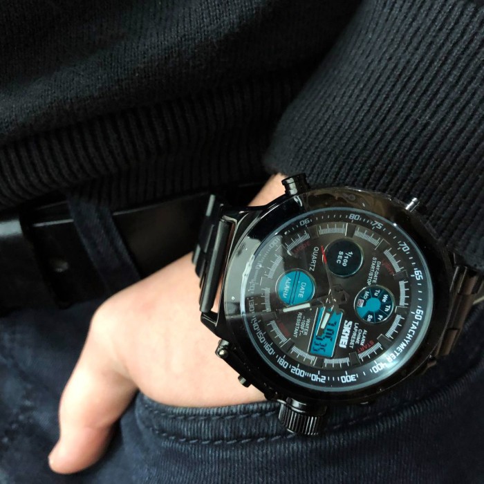 Стильні повсякденні чоловічі кварцові годинники, Наручні чоловічі годинники Якісні WT-43