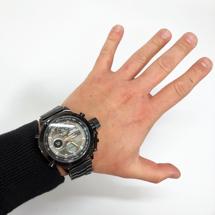 Стильні повсякденні чоловічі кварцові годинники, Наручні чоловічі годинники Якісні WT-43