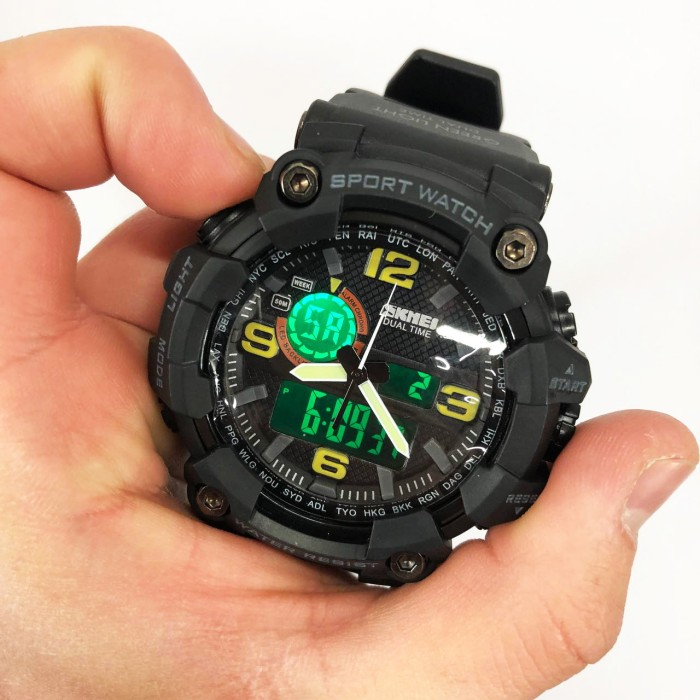 Армійські годинники мілітарі, Наручні годинники на подарунок військовим Водонепроникні ZI-97