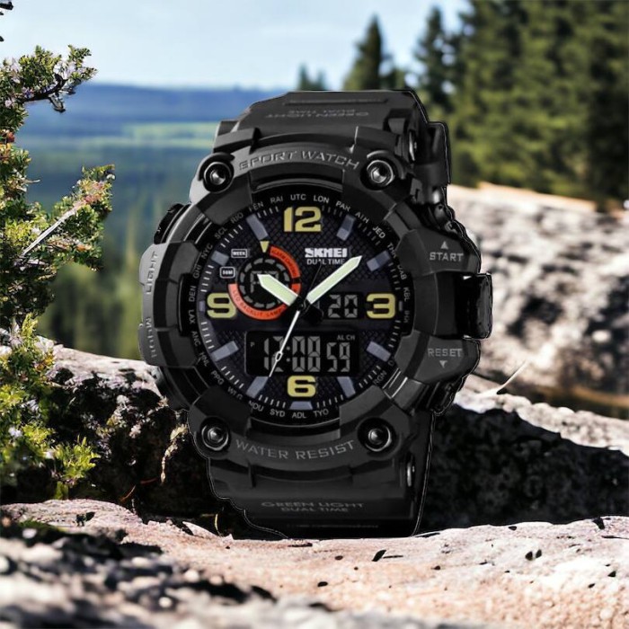 Водонепроникні наручні годинники для чоловіків SKMEI, Спеціальні годинники для армії AW-34