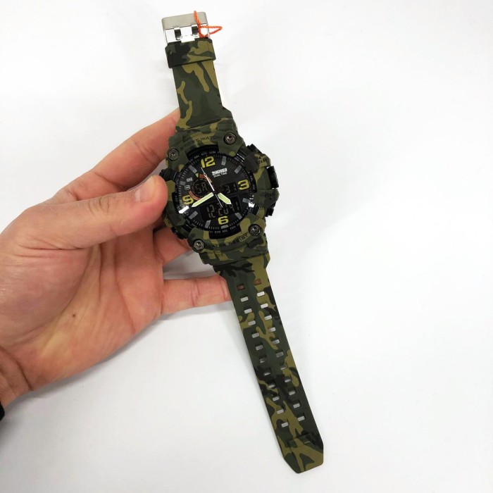 Спортивні чоловічі годинники зручні SKMEI, Годинники спортивні багатофункціональні OI-13