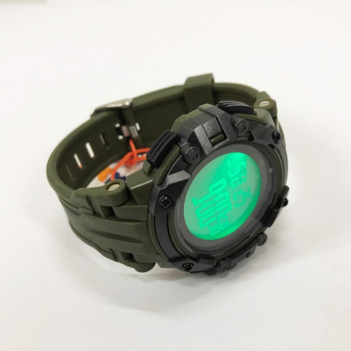 Брендові чоловічі годинники SKMEI 1545AG ARMY GREEN, Годинники наручні електронні тактичні GC-98