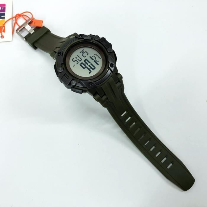 Годинники наручні електронні тактичні SKMEI 1545AG ARMY GREEN, Наручний годинник XK-922 для військових