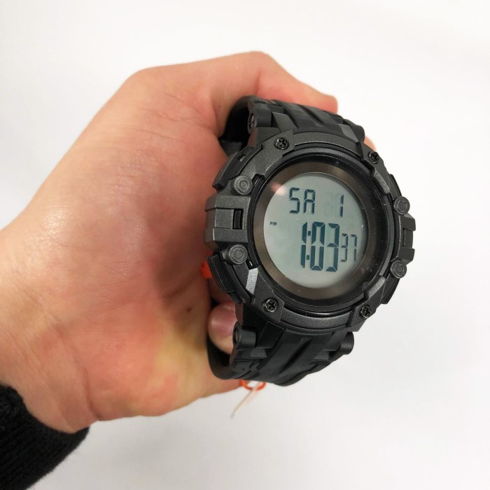 Годинники для кемпінгу та відпочинку SKMEI 1545BKWT, Кращі тактичні годинники Спецназ BU-54