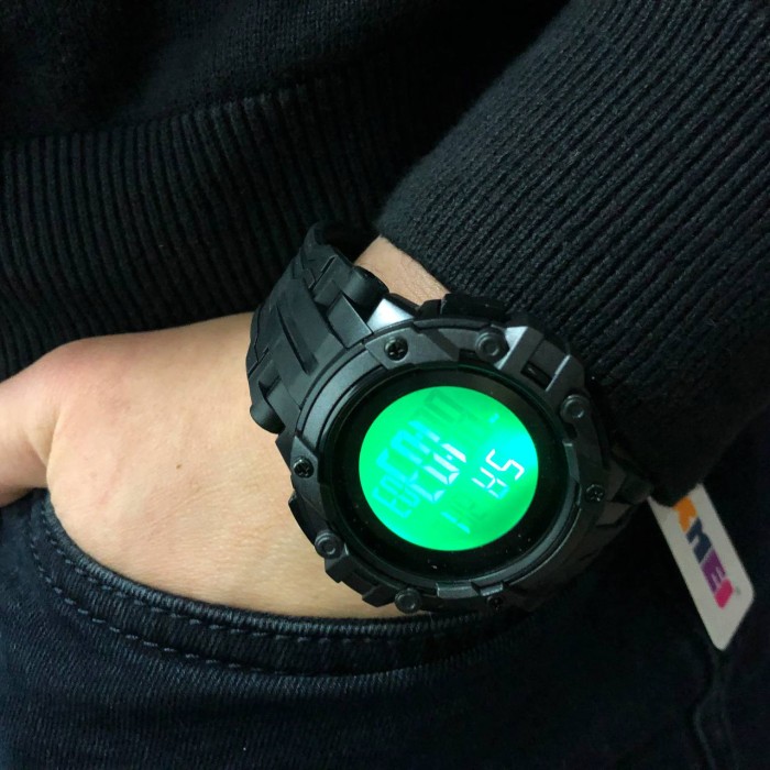 Годинники для кемпінгу та відпочинку SKMEI 1545BKWT, Кращі тактичні годинники Спецназ BU-54
