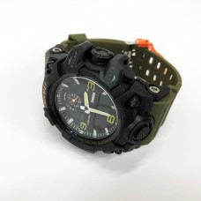 Годинники для подорожей SKMEI 1586AG, Годинники для риболовлі та походів Спортивно-тактичні NE-93